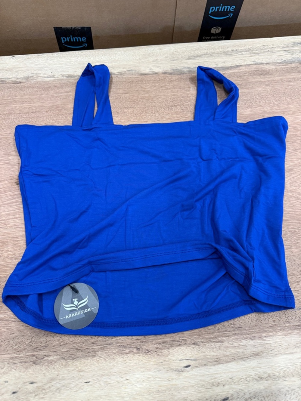 Bright Royal Blue Women's Strappy‎ Tank Top